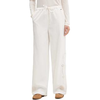 TOMMY HILFIGER TJW BRODERIE LINEN PANTS DW0DW22287