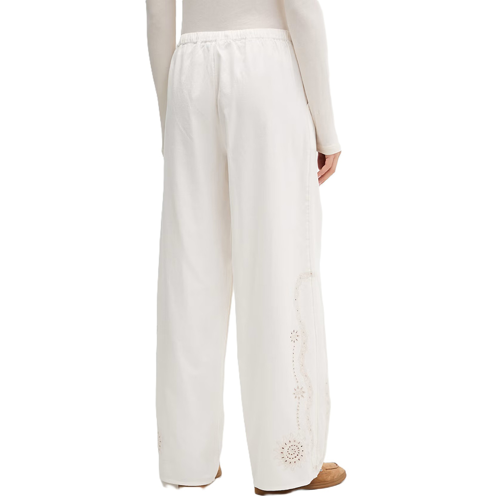 TOMMY HILFIGER TJW BRODERIE LINEN PANTS DW0DW22287 2