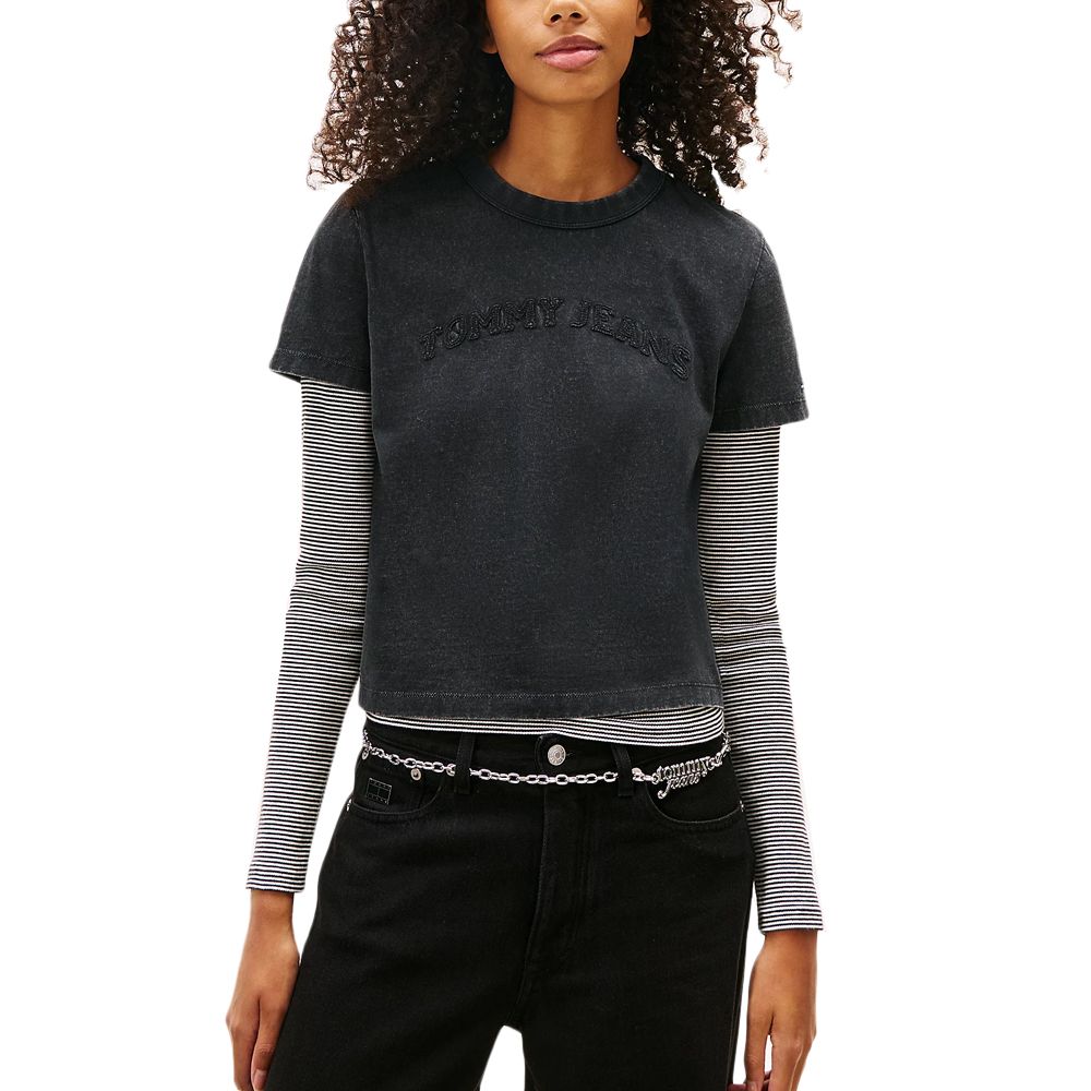 TOMMY HILFIGER TJW REG GMD VARSITY SS TEE DW0DW22458 1