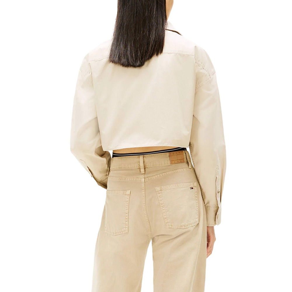 TOMMY HILFIGER TJW CROPPED UTILITY SHIRT DW0DW22514 2