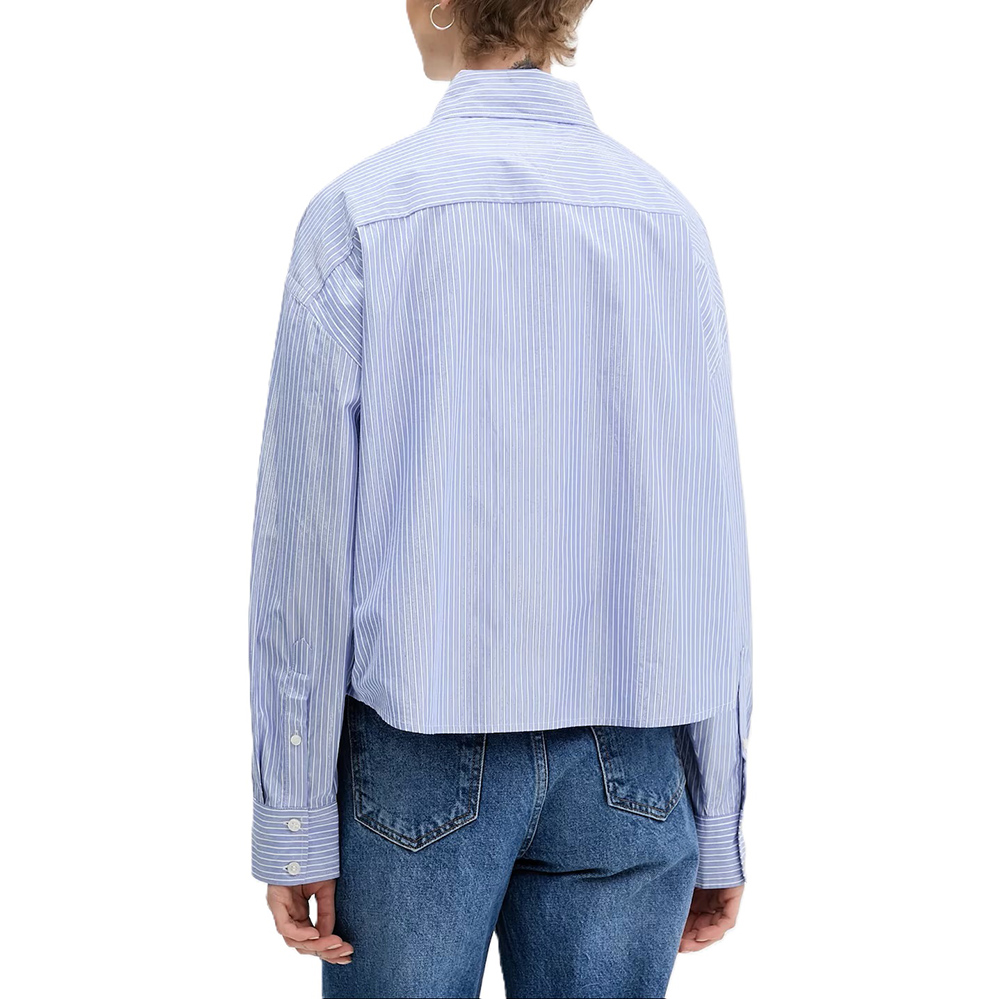 TOMMY HILFIGER TJW CROP OVS PARTY SHIRT DW0DW22636 2