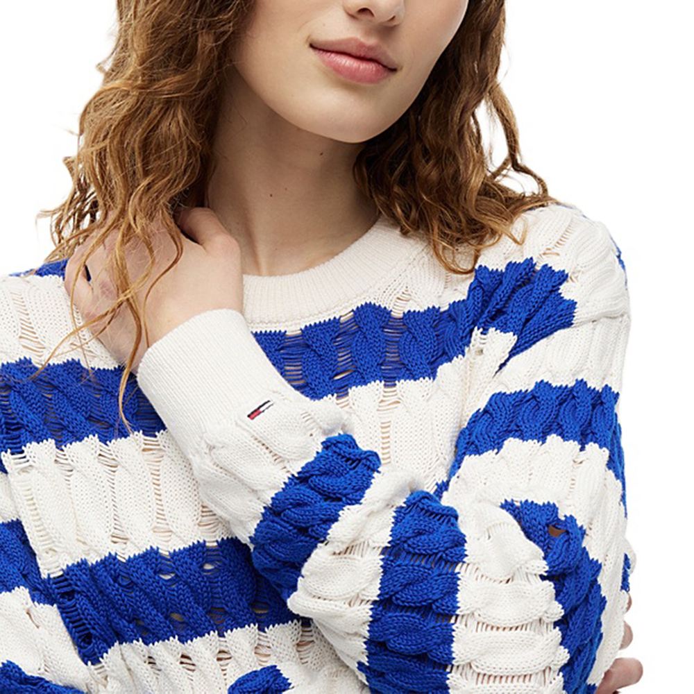 TOMMY HILFIGER TJW LOOSE CABLE SWEATER EXT DW0DW22926 3