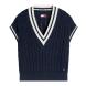TOMMY HILFIGER TJW TIPPING V NECK CABLE VEST DW0DW22927 4
