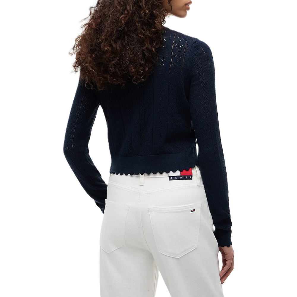 TOMMY HILFIGER TJW POINTELLE CARDIGAN DW0DW22931 2