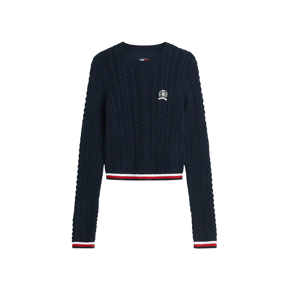 TOMMY HILFIGER TJW RWB TIPPING SWEATER DW0DW22933 4
