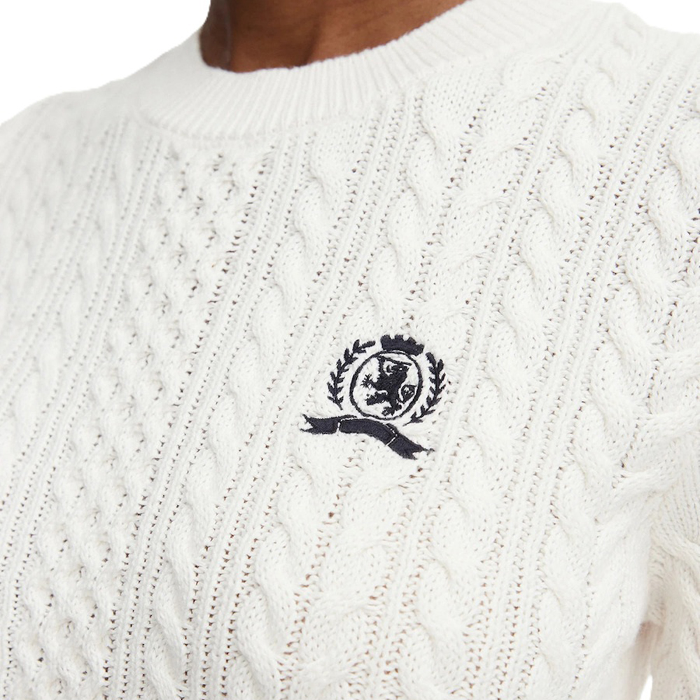 TOMMY HILFIGER TJW RWB TIPPING SWEATER DW0DW22933 3