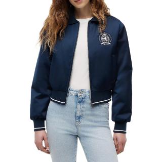 TOMMY HILFIGER TJW COLLAR SATIN VARSITY JACKE DW0DW23153