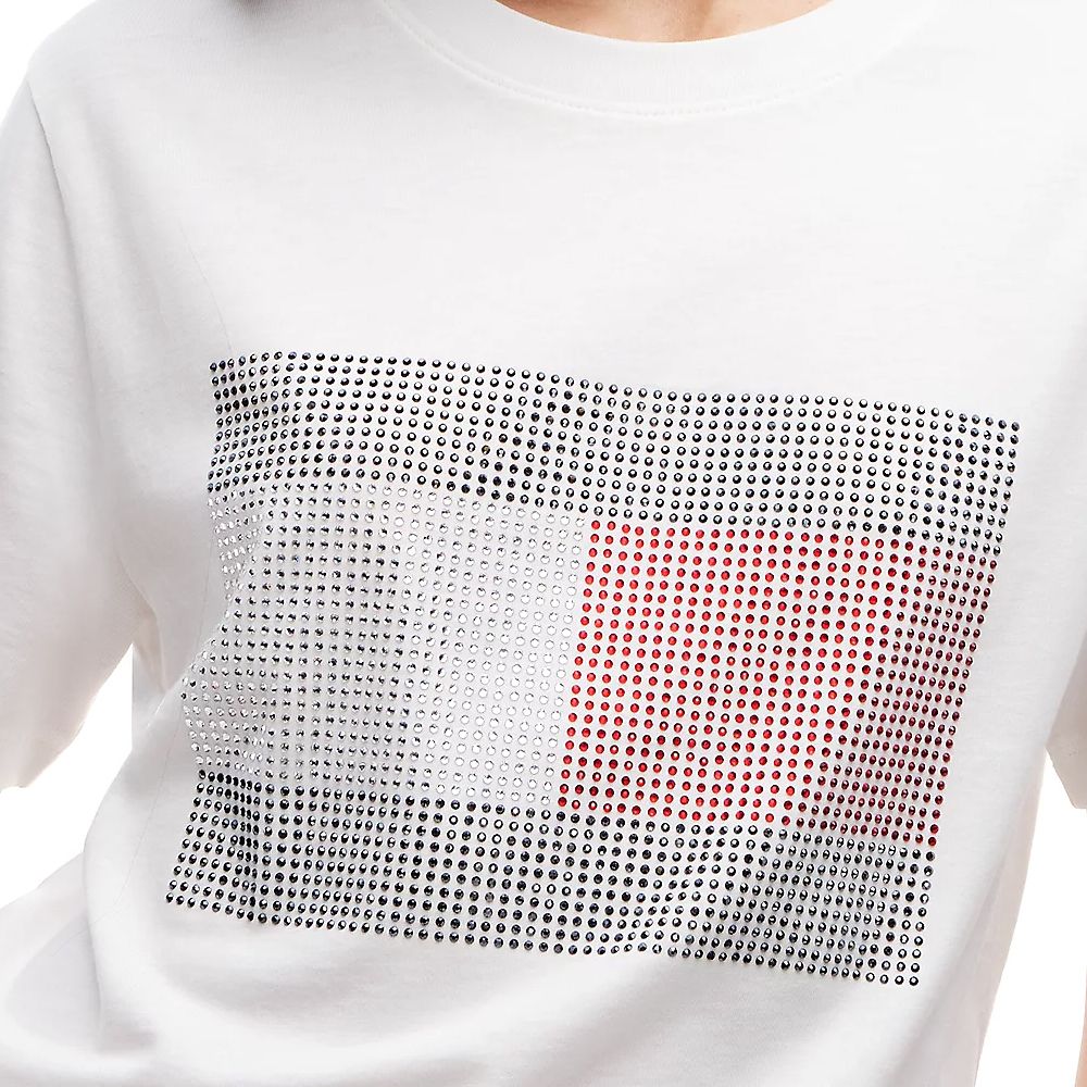 TOMMY HILFIGER TJW RLX FLAG BLING SS TEE DW0DW23267 3