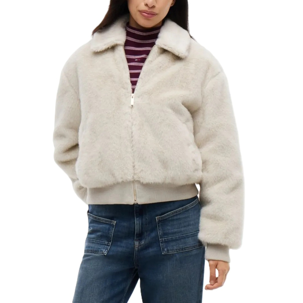TOMMY HILFIGER TJW FAUX FUR JACKET EXT DW0DW23422 1