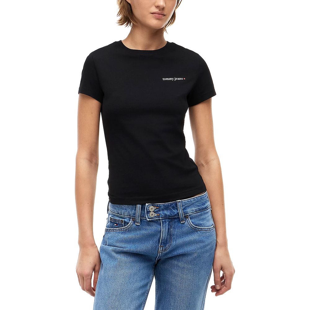 TOMMY HILFIGER TJW SLIM ESS LOGO 1 SS TEE EXT DW0DW23479 1
