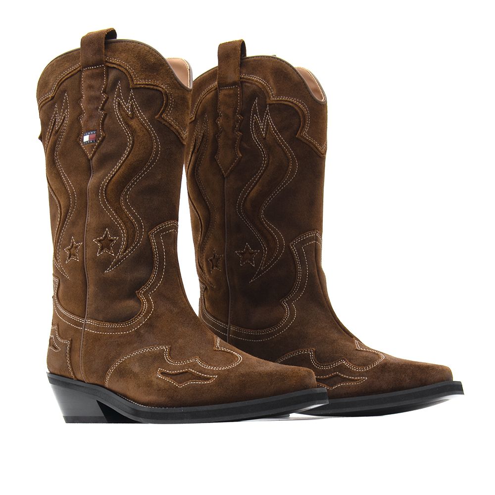TOMMY HILFIGER ARCHIVE COWBOY BOOT SUEDE EN0EN03095 3