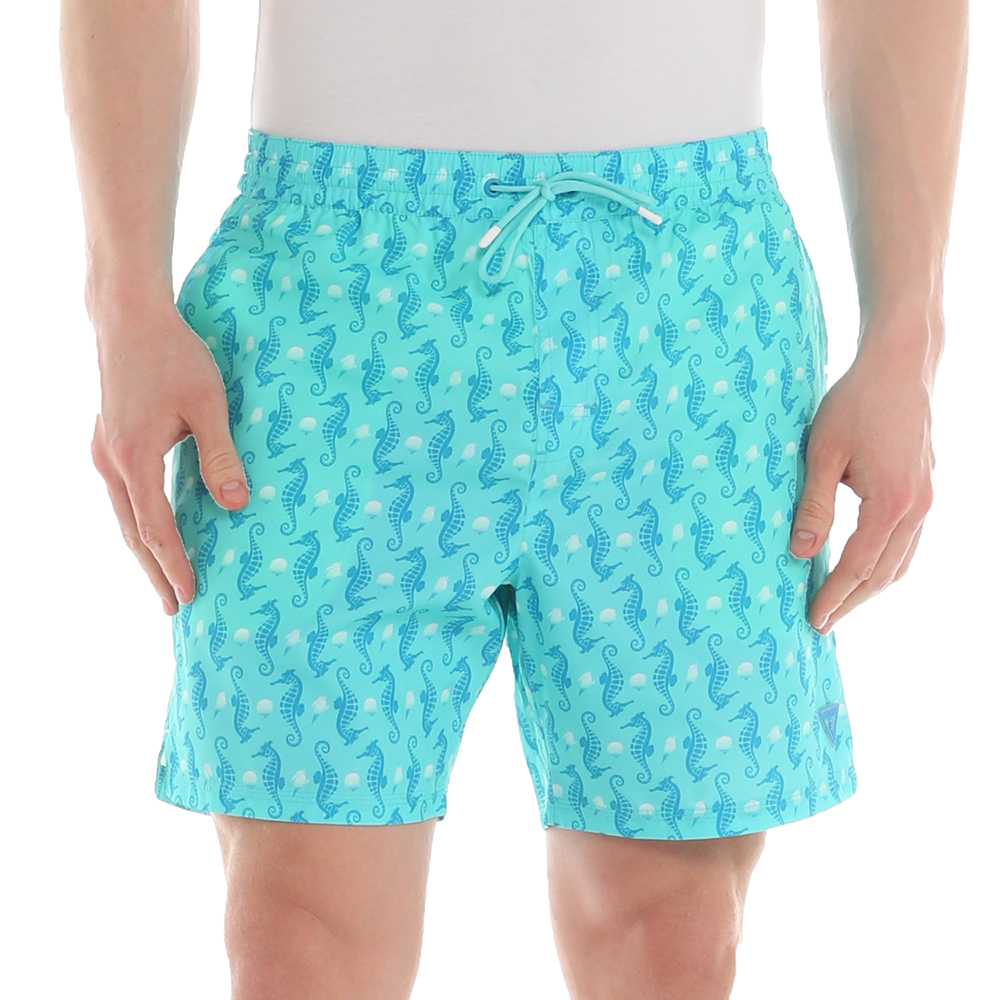 GUESS SWIMTRUNK MEDIUM ANIMAL AOP ΜΑΓΙΟ ΑΝΔΡΙΚΟ F4GT20WG2A2 1