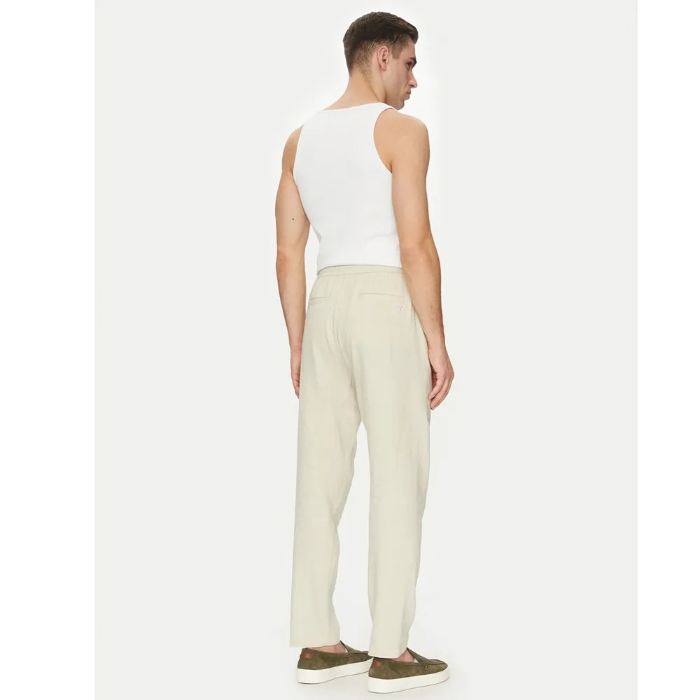 GUESS FLUID PANT - LINEN COTTON TWILL F5GB02WH4J0 2