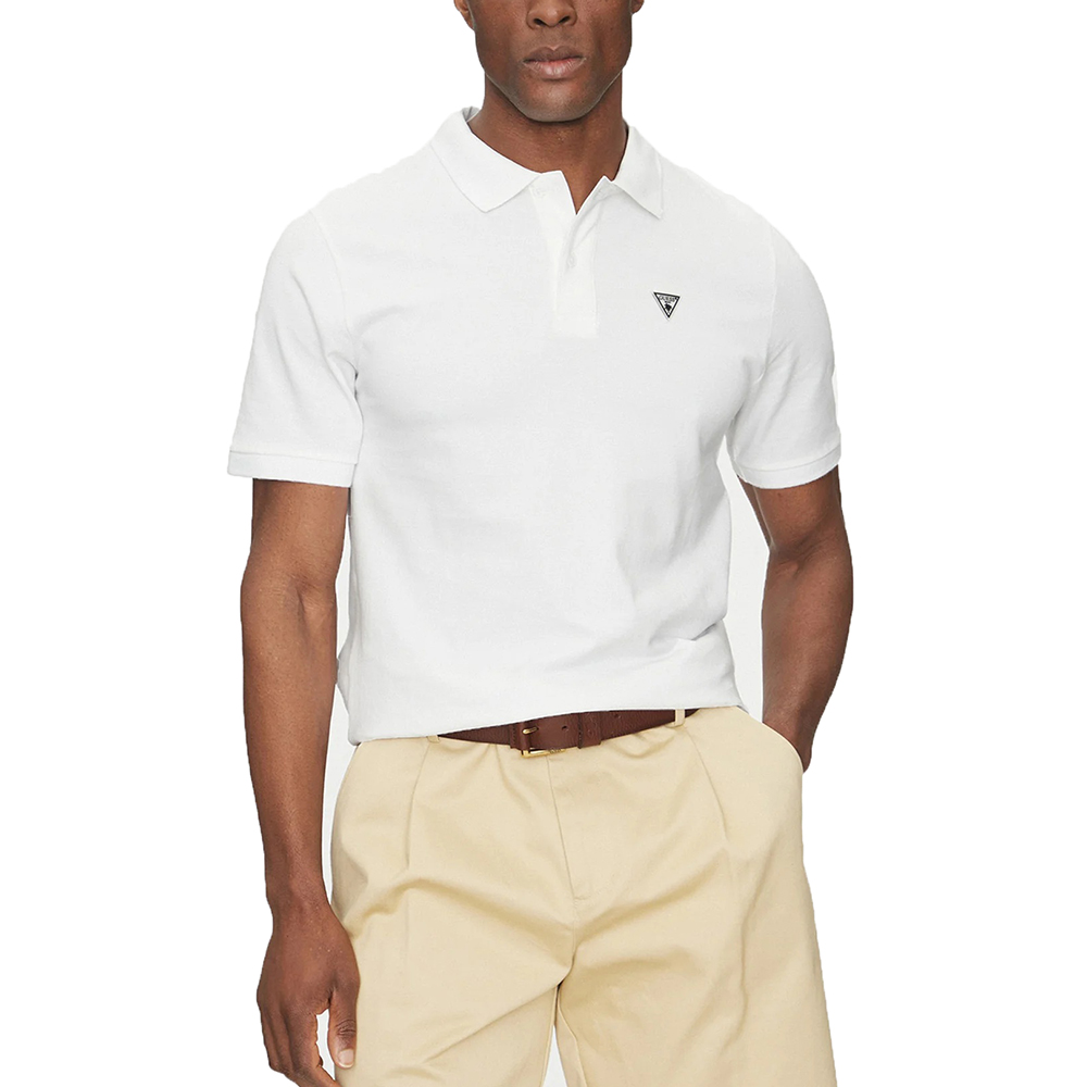 GUESS SS BASIC GD POLO - PIQUET ORGANIC COTTON 220 ΜΠΛΟΥΖΑ M F5GP00K9WF1 1
