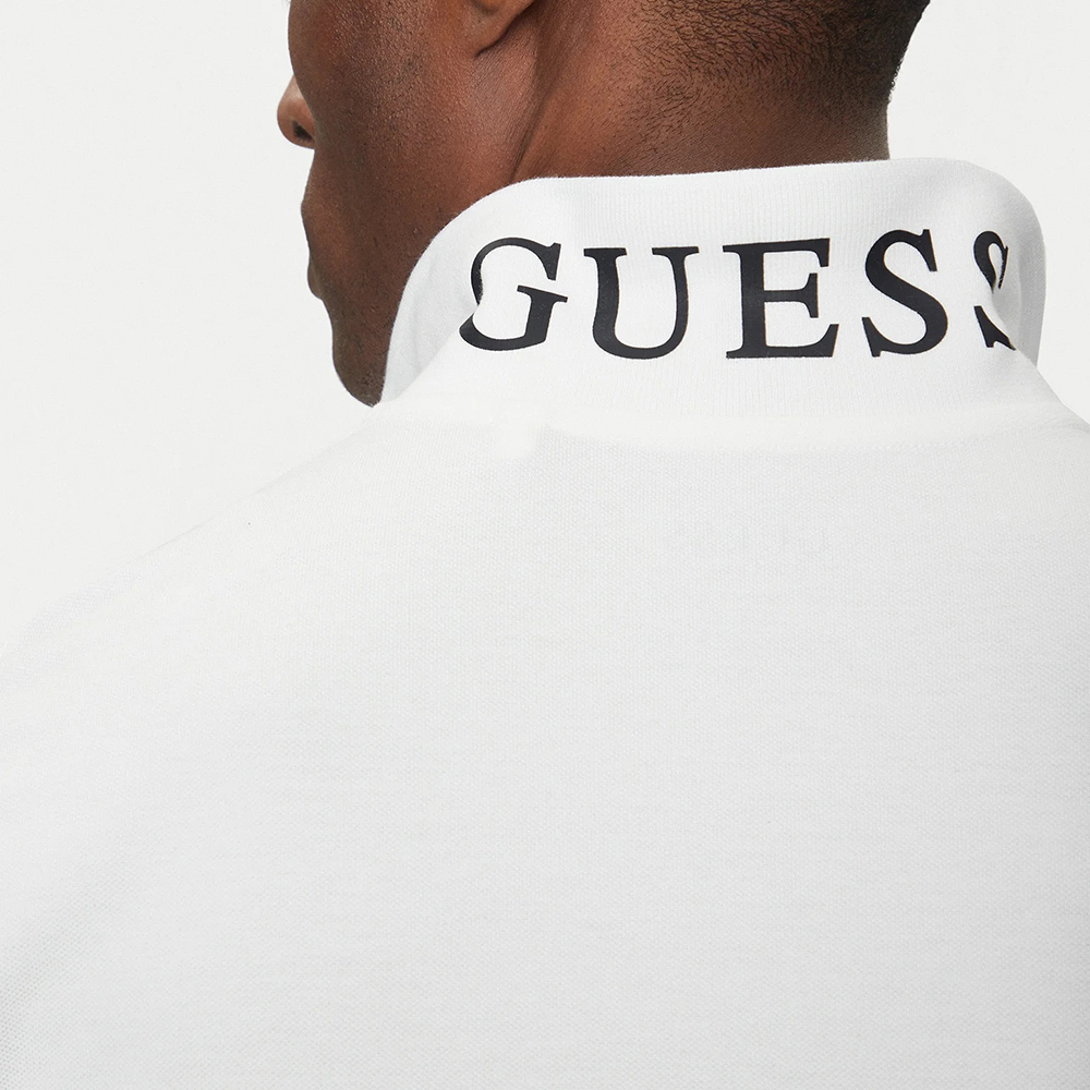 GUESS SS BASIC GD POLO - PIQUET ORGANIC COTTON 220 ΜΠΛΟΥΖΑ M F5GP00K9WF1 3