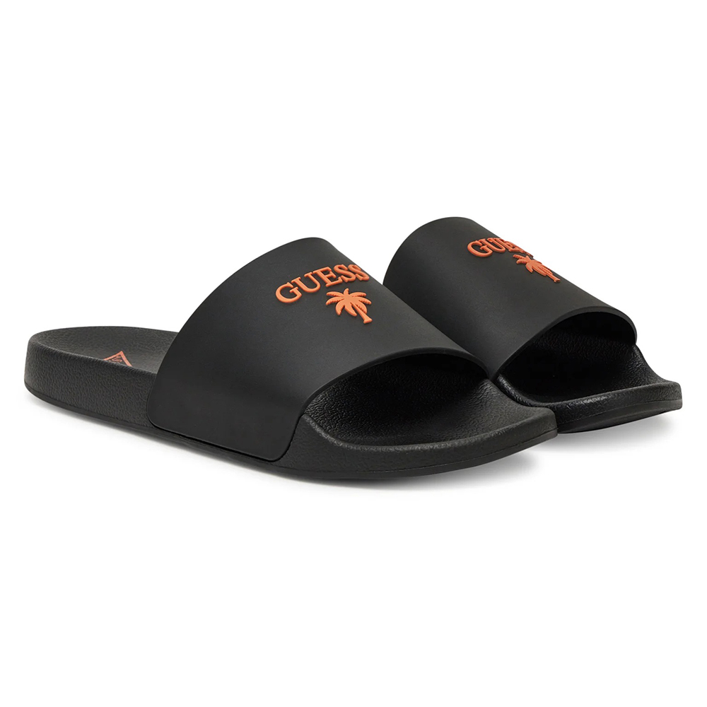 GUESS SLIDES PALMA - HARD RUBBER ΠΑΠΟΥΤΣΙ M F5GZ05BB00F 2