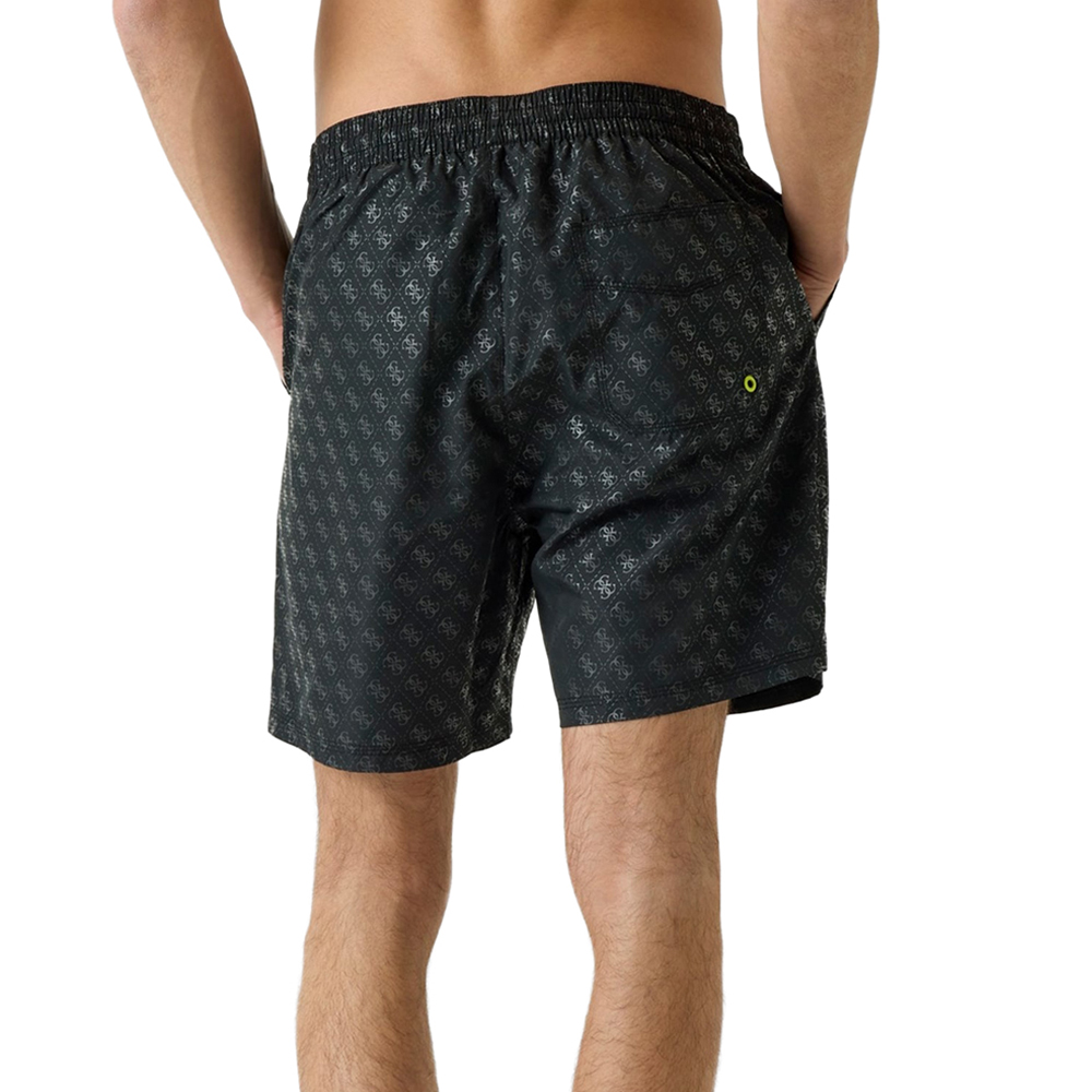 GUESS SWIMTRUNK NEW 4G LOGO MEDIUM ΜΑΓΙΟ ΑΝΔΡΙΚΟ F6GT26WG2A2 2