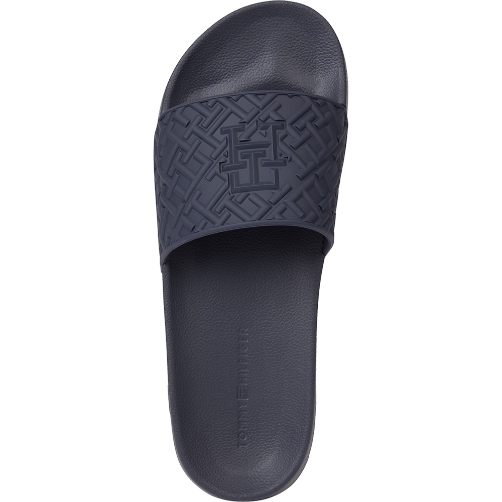 TOMMY HILFIGER RUBBER TH MONOGRAM POOL SLIDE FM0FM04464 1