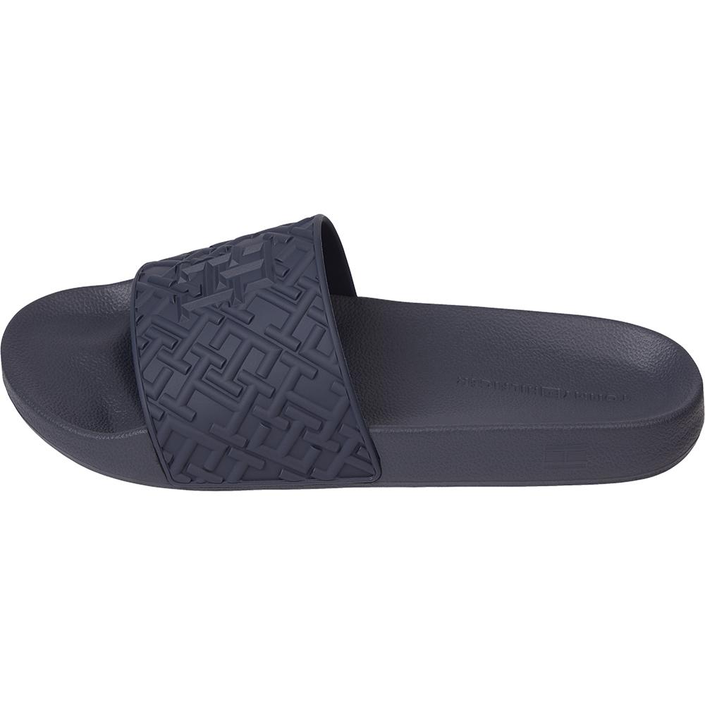 TOMMY HILFIGER RUBBER TH MONOGRAM POOL SLIDE FM0FM04464 2