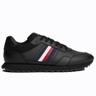 TOMMY HILFIGER NEW RUNNER EVA LTH STRIPES FM0FM05637