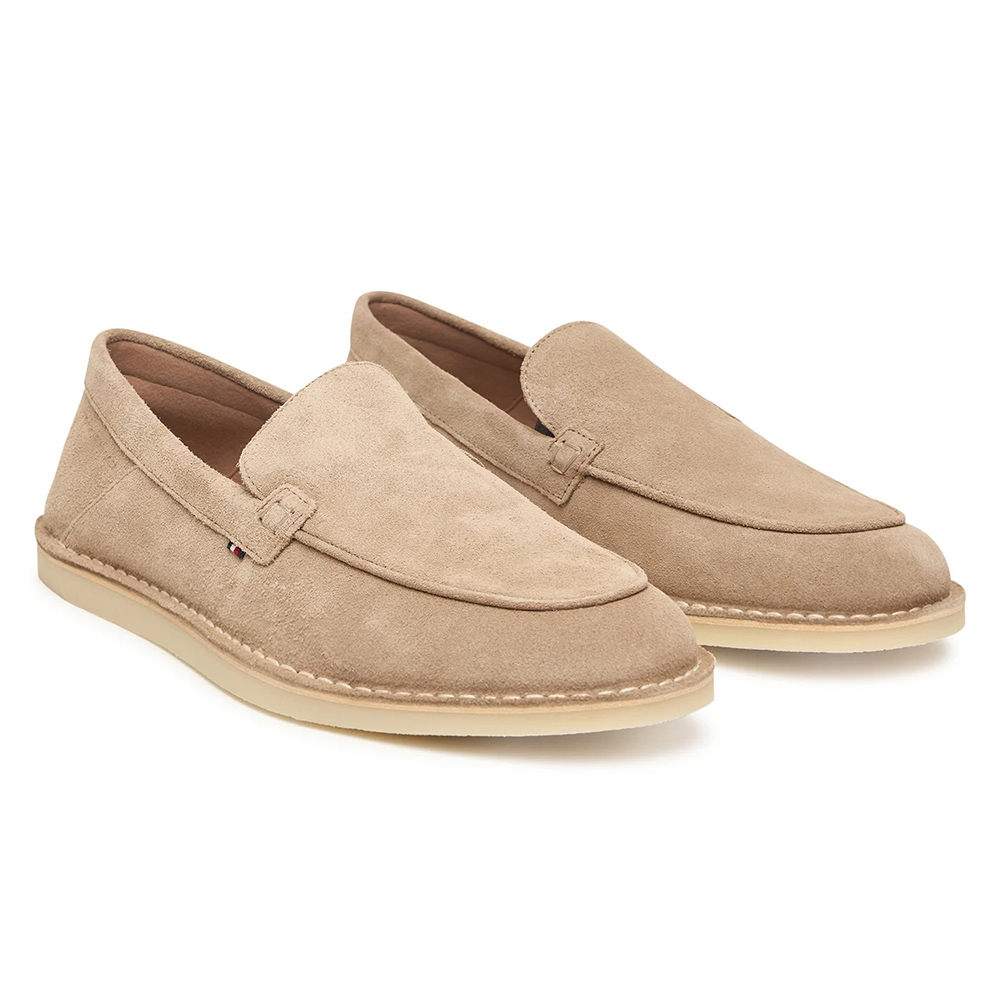 TOMMY HILFIGER STITCHDOWN SUEDE LOAF FM0FM05782 2