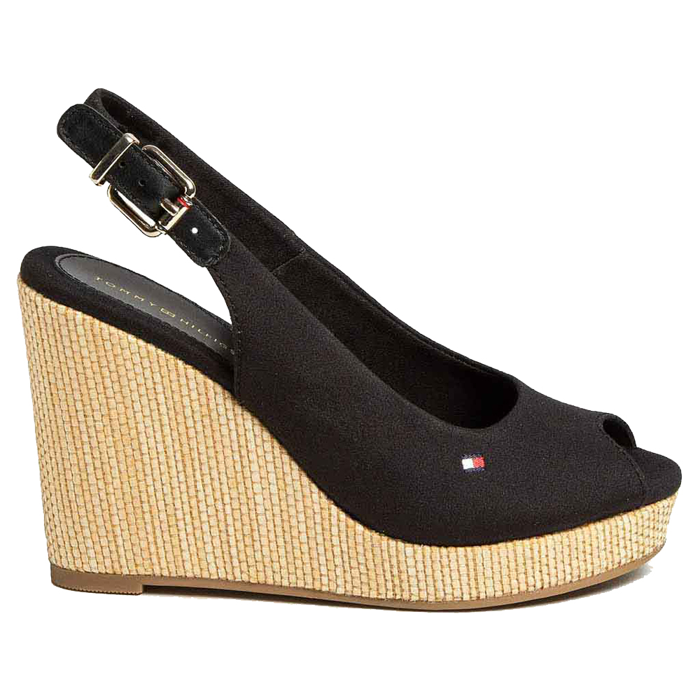 TOMMY HILFIGER ICONIC ELENA SLING BACK WEDGE FW0FW04789 1