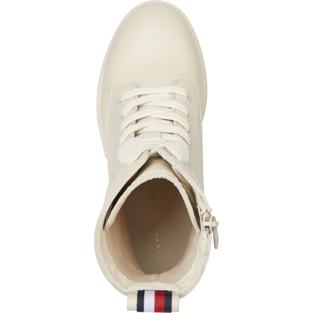 TOMMY HILFIGER MONOCHROMATIC LACE UP BOOT FW0FW06732 4