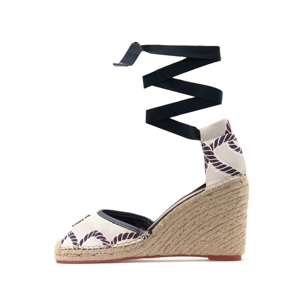 TOMMY HILFIGER ROPE DETAIL WEDGE ESPADRILLE FW0FW07217 1