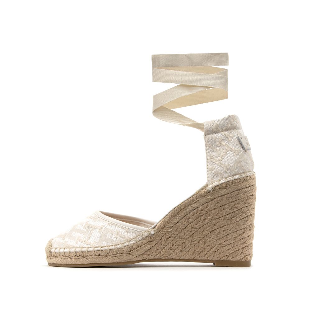 TOMMY HILFIGER CLOSED TOE WEDGE MONOGRAM W FW0FW07255 1