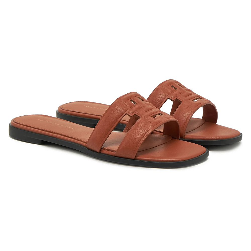 TOMMY HILFIGER TH LOGO STRAP MULE FW0FW08671 2