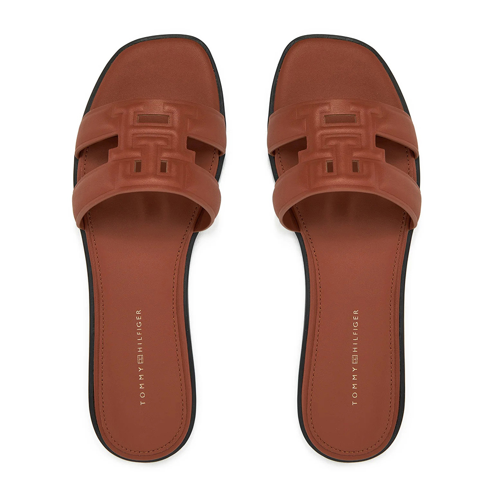 TOMMY HILFIGER TH LOGO STRAP MULE FW0FW08671 4