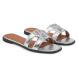 TOMMY HILFIGER TH LOGO STRAP METALLIC MULE FW0FW08676 2