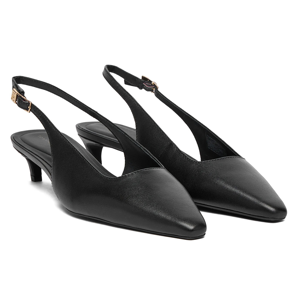 TOMMY HILFIGER TH BUCKLE SLINGBACK LOW PUMP FW0FW09009 2