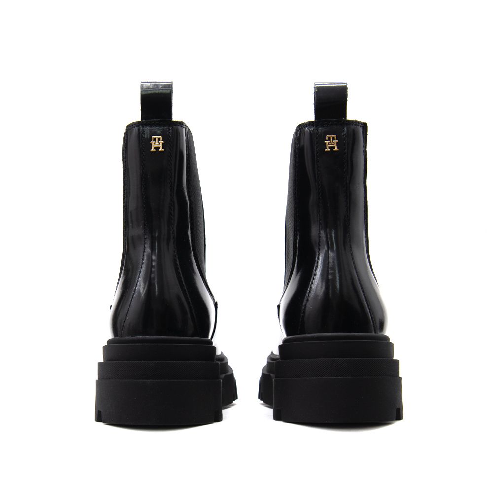 TOMMY HILFIGER TH SHINY LEATHER CHELSEA FW0FW09042 4