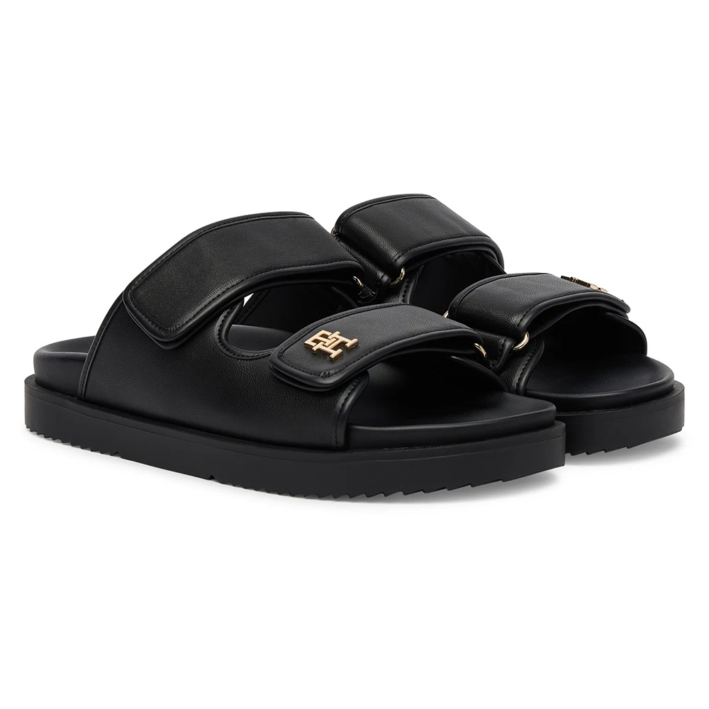 TOMMY HILFIGER DOUBLE STRAP LEATHER SANDAL FW0FW09121 2