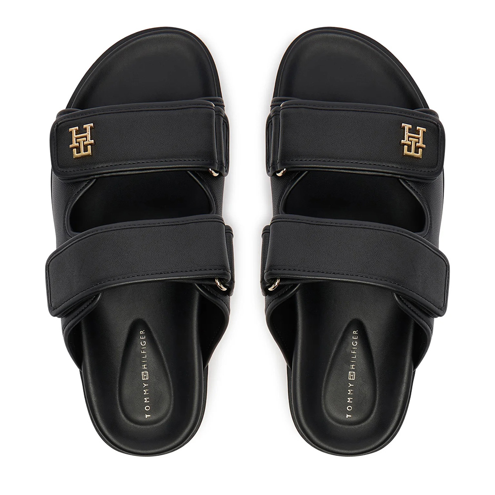 TOMMY HILFIGER DOUBLE STRAP LEATHER SANDAL FW0FW09121 4