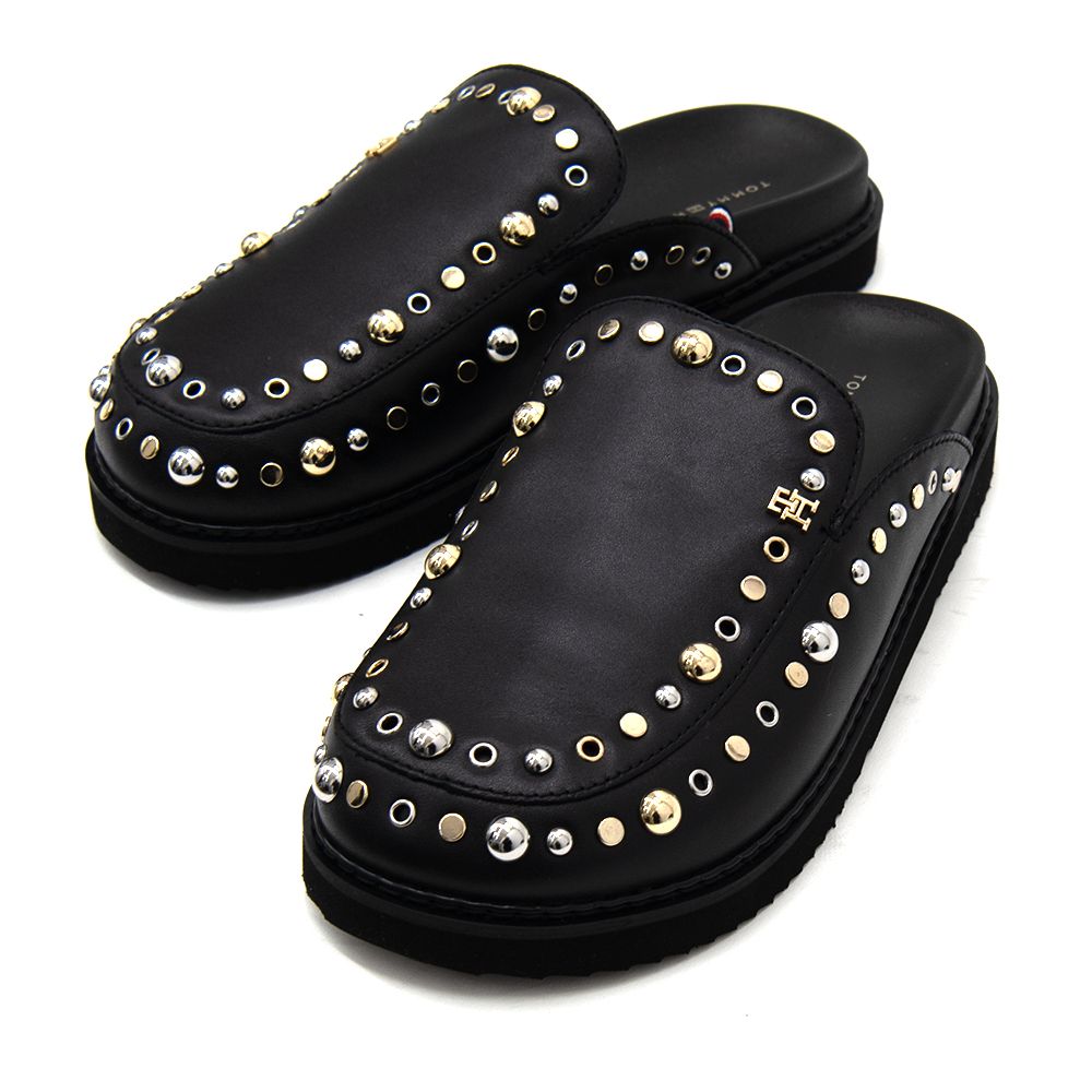 TOMMY HILFIGER TH EMBELLISHED PINS MULE FW0FW09166 2