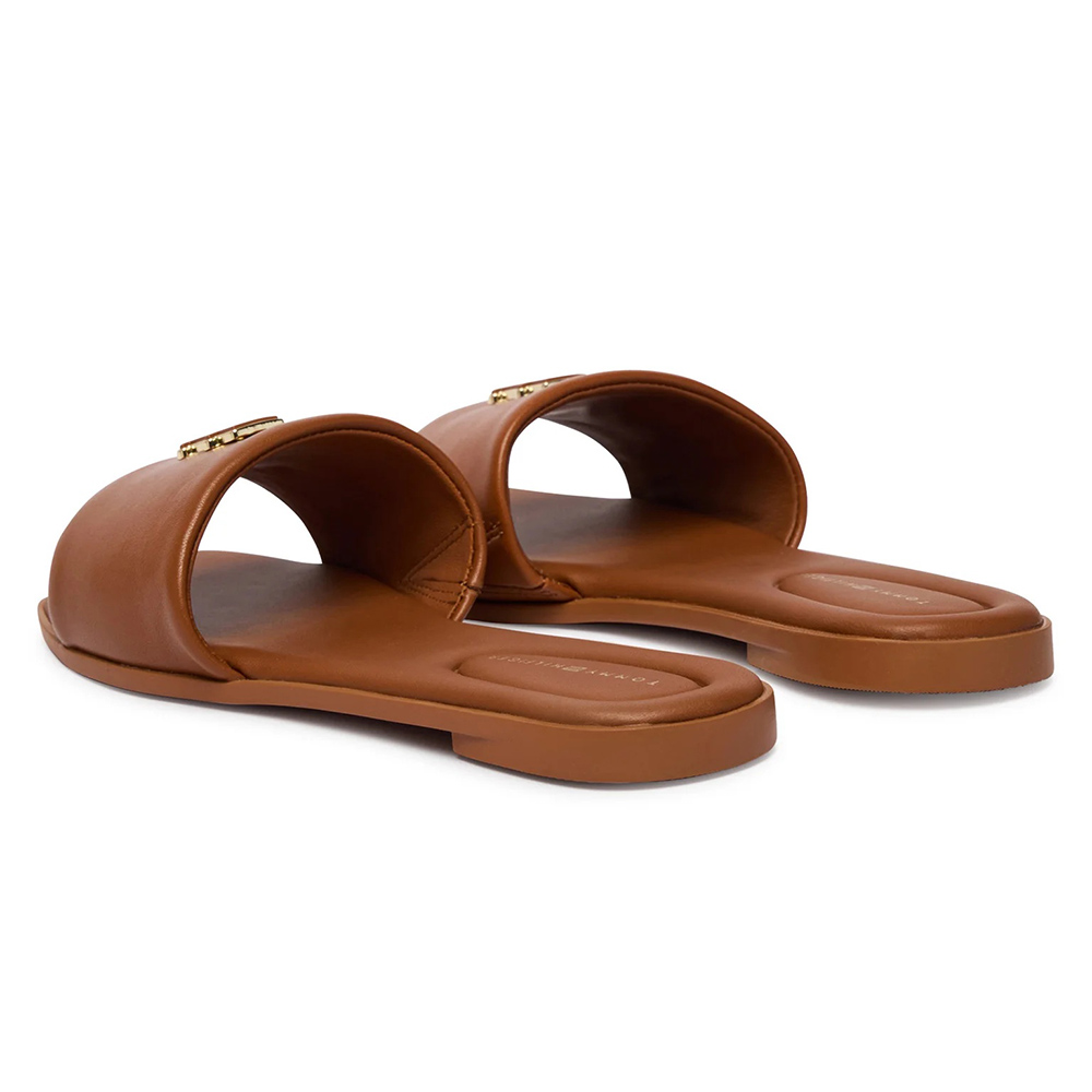 TOMMY HILFIGER TH LOGO HARDWARE LEATHER MULE FW0FW09292 3