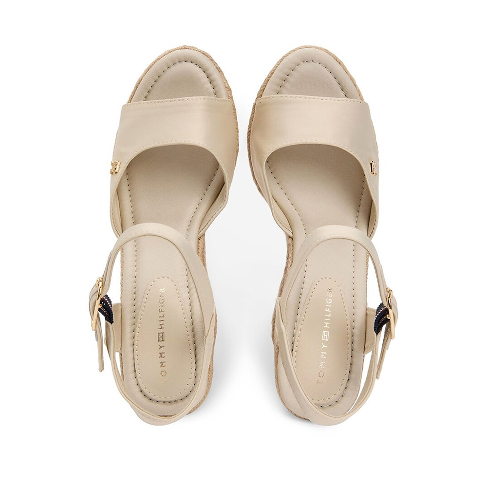 TOMMY HILFIGER HIGH WEDGE ESPAD SATIN FW0FW09469 4