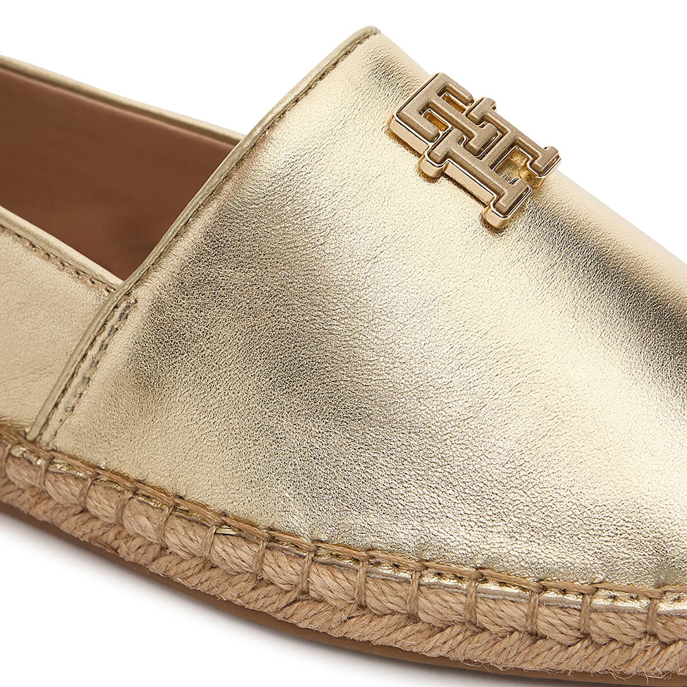 TOMMY HILFIGER TH LOGO GOLD ESPADRILLE FW0FW09473 5