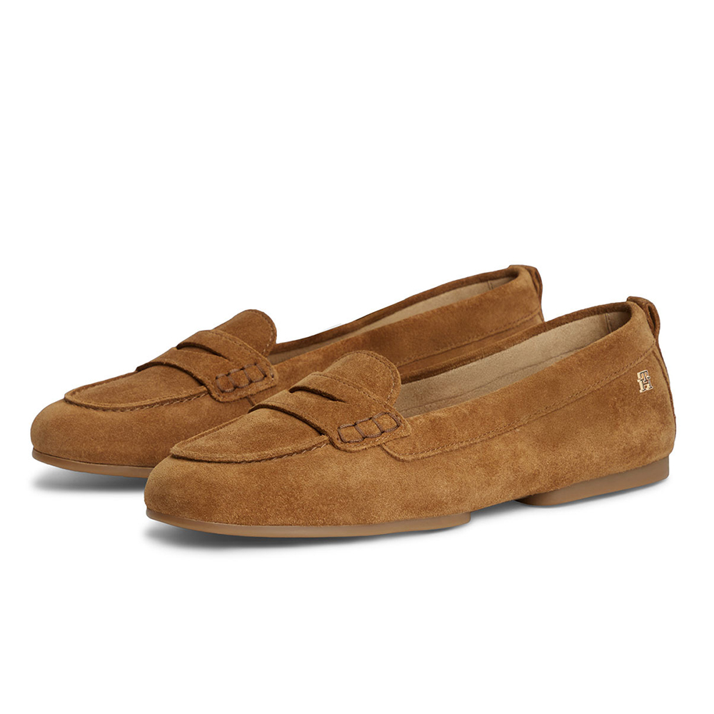 TOMMY HILFIGER TH FLEX SUEDE LOAFER BALLERINA FW0FW09507 2