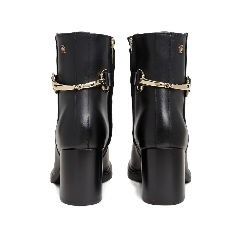 TOMMY HILFIGER STUD HEEL RIDING ANKLE BOOT FW0FW09552 3