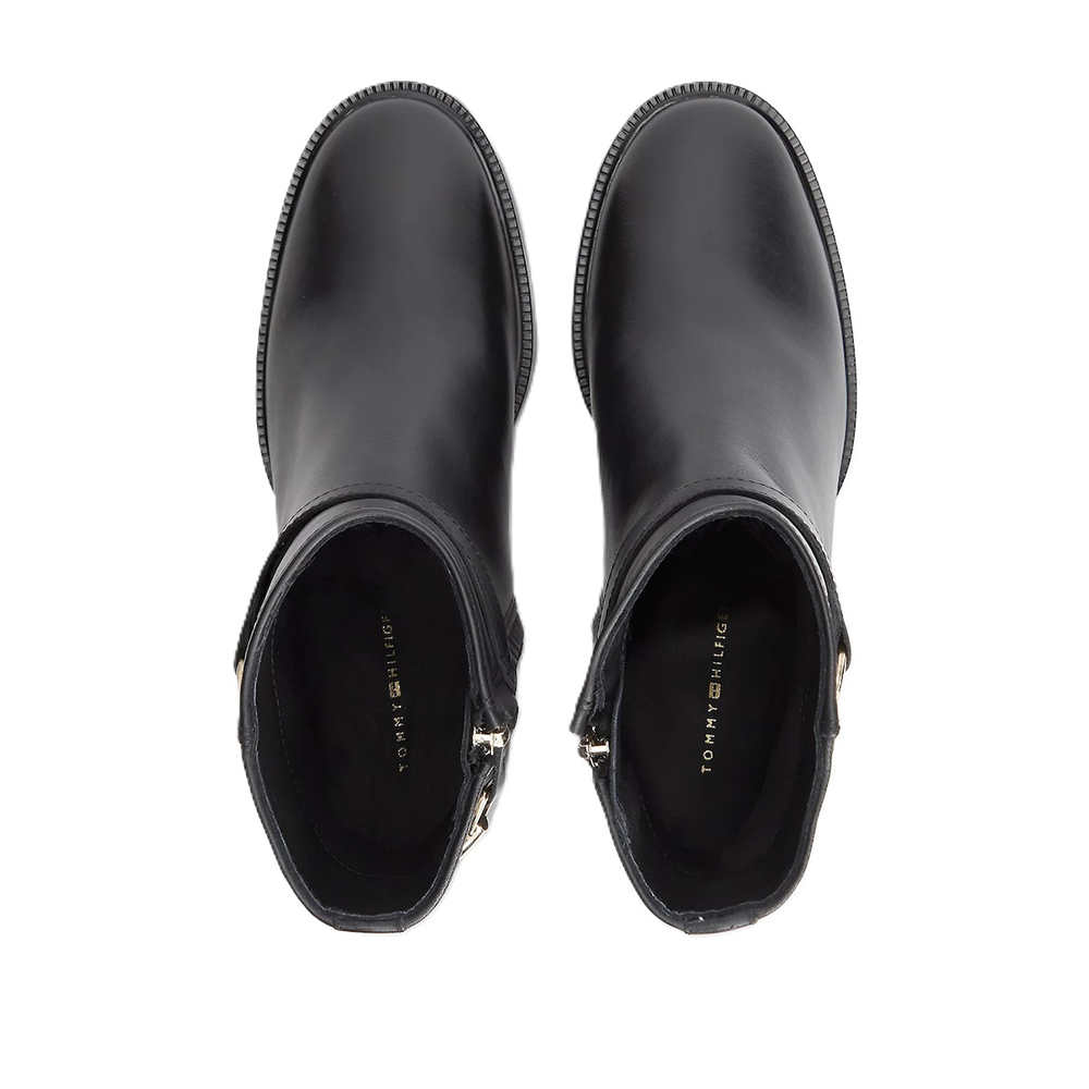 TOMMY HILFIGER STUD HEEL RIDING ANKLE BOOT FW0FW09552 4