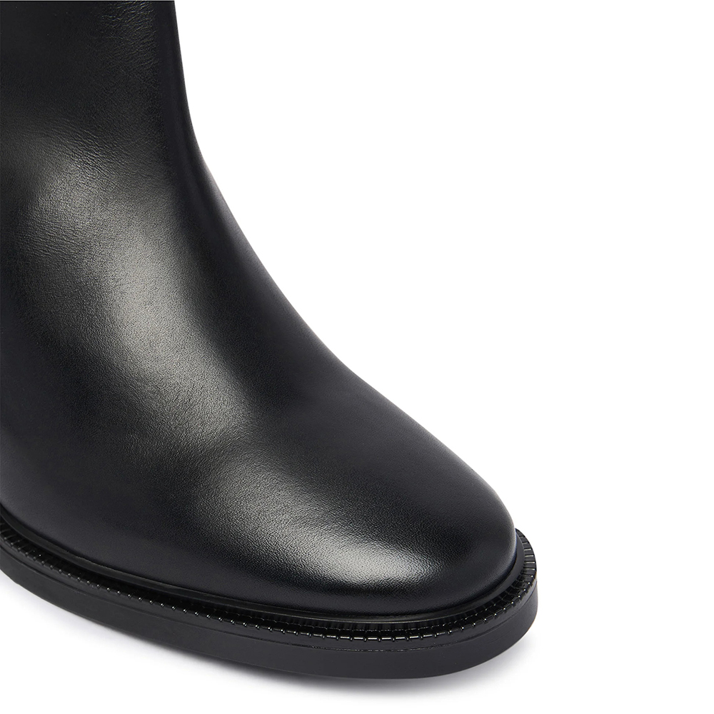 TOMMY HILFIGER STUD HEEL RIDING ANKLE BOOT FW0FW09552 6