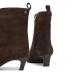 TOMMY HILFIGER KITTEN HEEL SUEDE ANKLE BOOT FW0FW09670 3