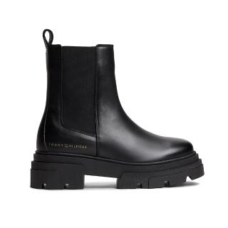 TOMMY HILFIGER LEATHER CHUNKY CHELSEA BOOT FW0FW09679