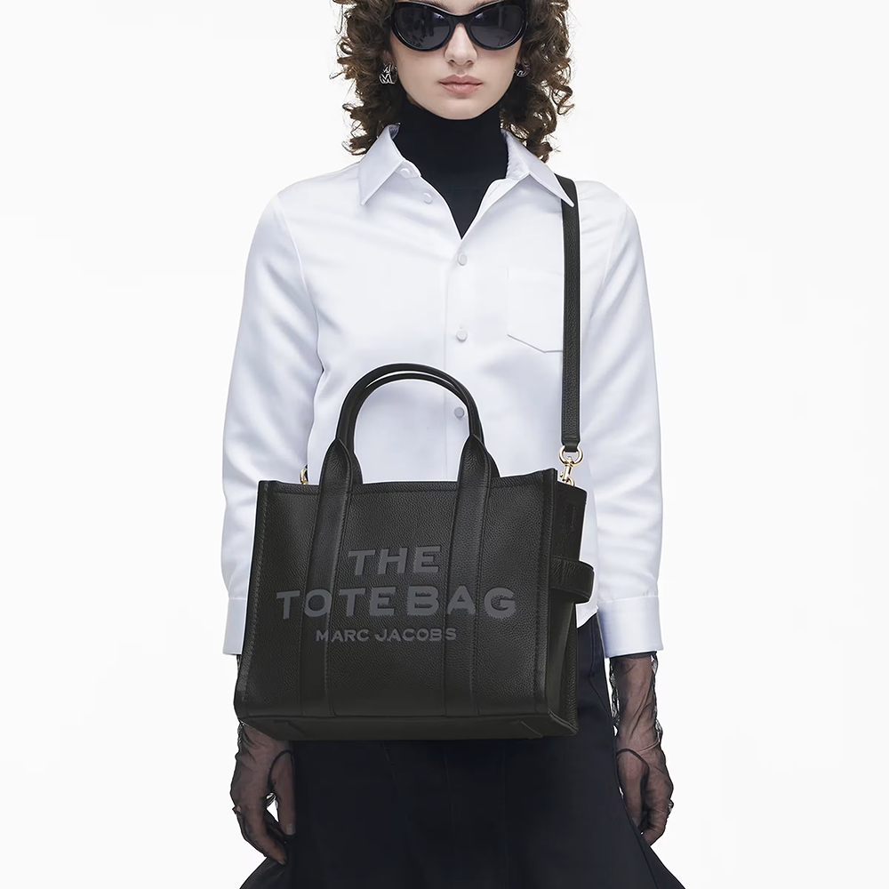 MARC JACOBS LEATHER MEDIUM TOTE BAG H004L01PF21 5