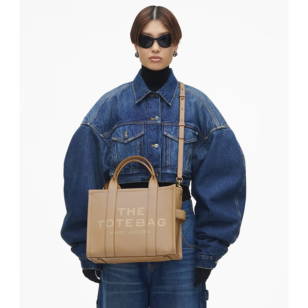 MARC JACOBS LEATHER MEDIUM TOTE BAG H004L01PF21 5