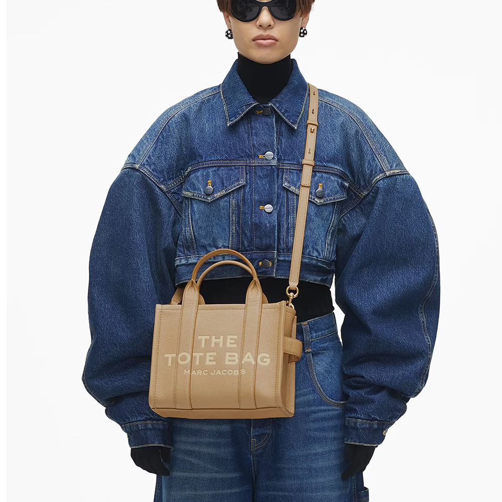 MARC JACOBS LEATHER SMALL TOTE BAG H009L01SP21 5