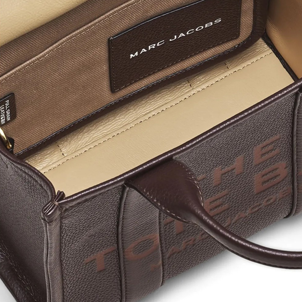 MARC JACOBS LEATHER SMALL TOTE BAG H009L01SP21 4